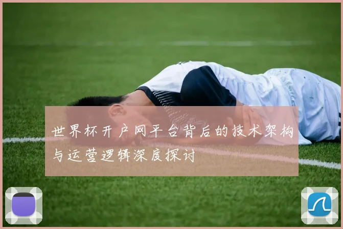 世界杯开户网平台背后的技术架构与运营逻辑深度探讨