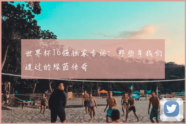 世界杯16强独家专访:那些年我们追过的绿茵传奇