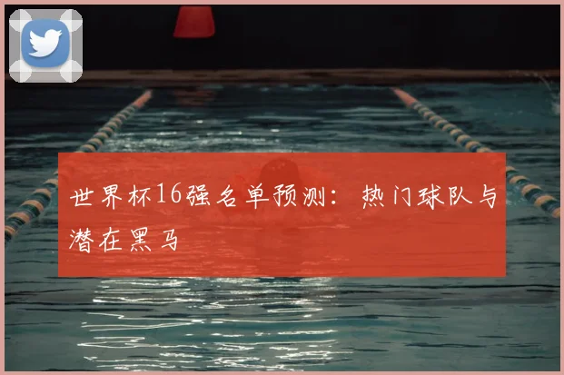 世界杯16强名单预测:热门球队与潜在黑马